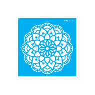 Stencil Opa 14x14cm - Mandala Flor de Lótus - 2696
