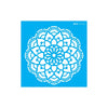 Stencil Opa 14x14 Mandala Flor de Lotus 2696
