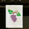 Stencil Opa 10x10cm - Frutas Uvas - 0787