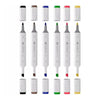 Estojo de Marcador Artistico Graf Duo 1.5/6.0Mm com 6 Cores - Basicas - Cis