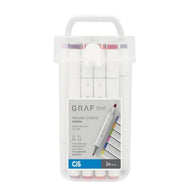 Estojo de Marcador Artistico Graf Duo 1.5/6.0Mm com 24 Cores - Cis