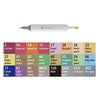 Estojo de Marcador Artistico Graf Duo 1.5/6.0Mm com 24 Cores - Cis