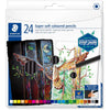 Estojo de Lápis de Cor Staedtler Super Soft com 24 Cores
