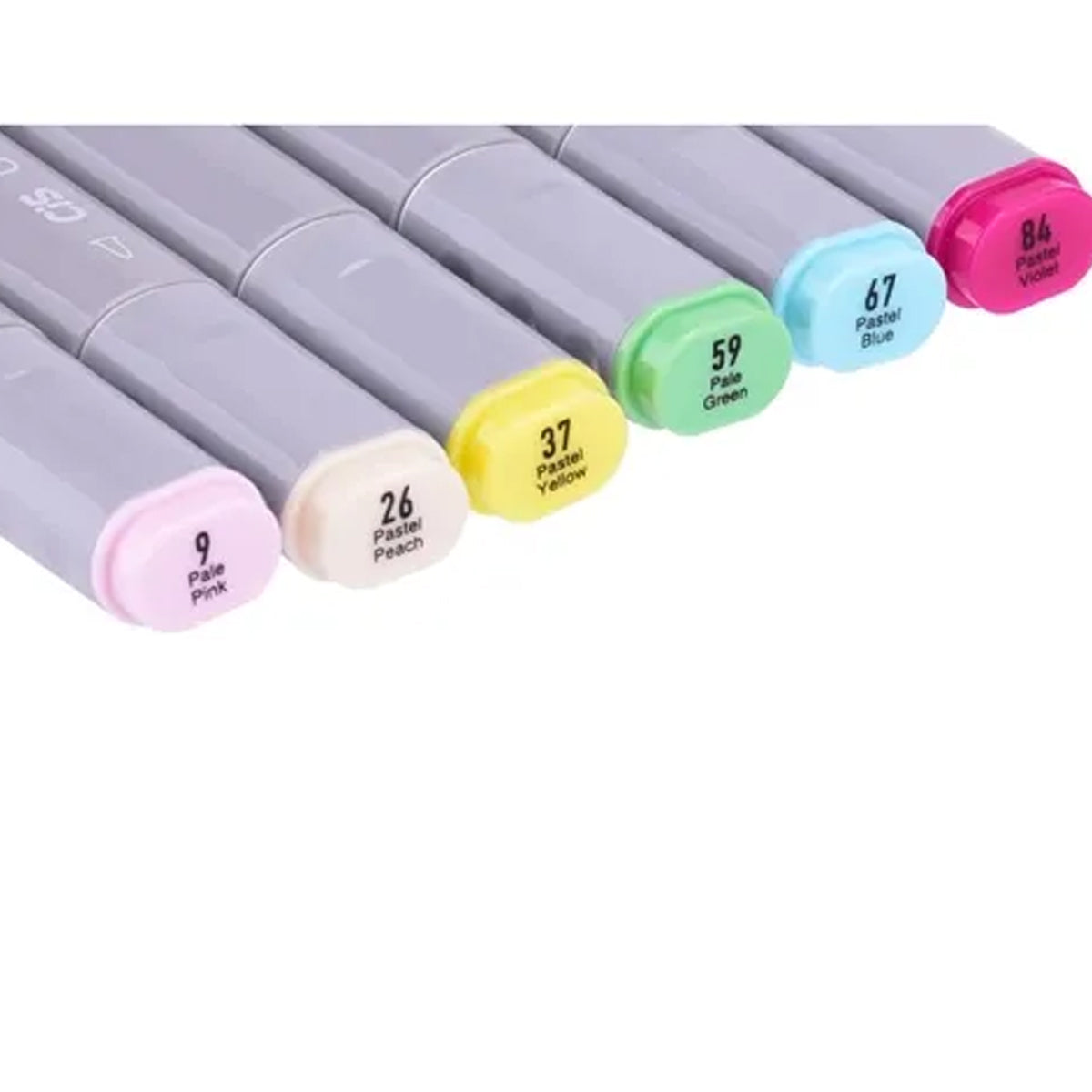 Estojo de Marcador Artistico Graf Duo 1.5/6.0Mm com 6 Cores - Tons Pastel - Cis