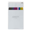 Estojo Caneta Emott Extrafina 0.4Mm N.3 com 10 Cores Calmtone Dark Colors