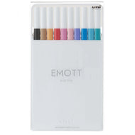 Estojo Caneta Emott Extrafina 0.4Mm N.2 com 10 Cores Soft Pastel Colors
