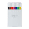 Estojo Caneta Emott Extrafina 0.4Mm N.1 com 10 Cores Standard Colors