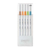 Estojo Caneta Emott Extrafina 0.4Mm N.5 com 5 Cores Nature Colors