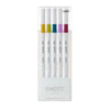 Estojo Caneta Emott Extrafina 0.4Mm N.8 com 5 Cores Retro Colors