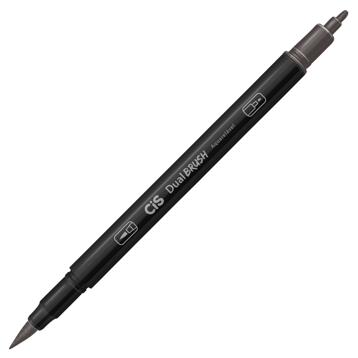 38356-marcador-artistico-cis-dual-brush-aquarelavel-010---marrom-escuro-460031