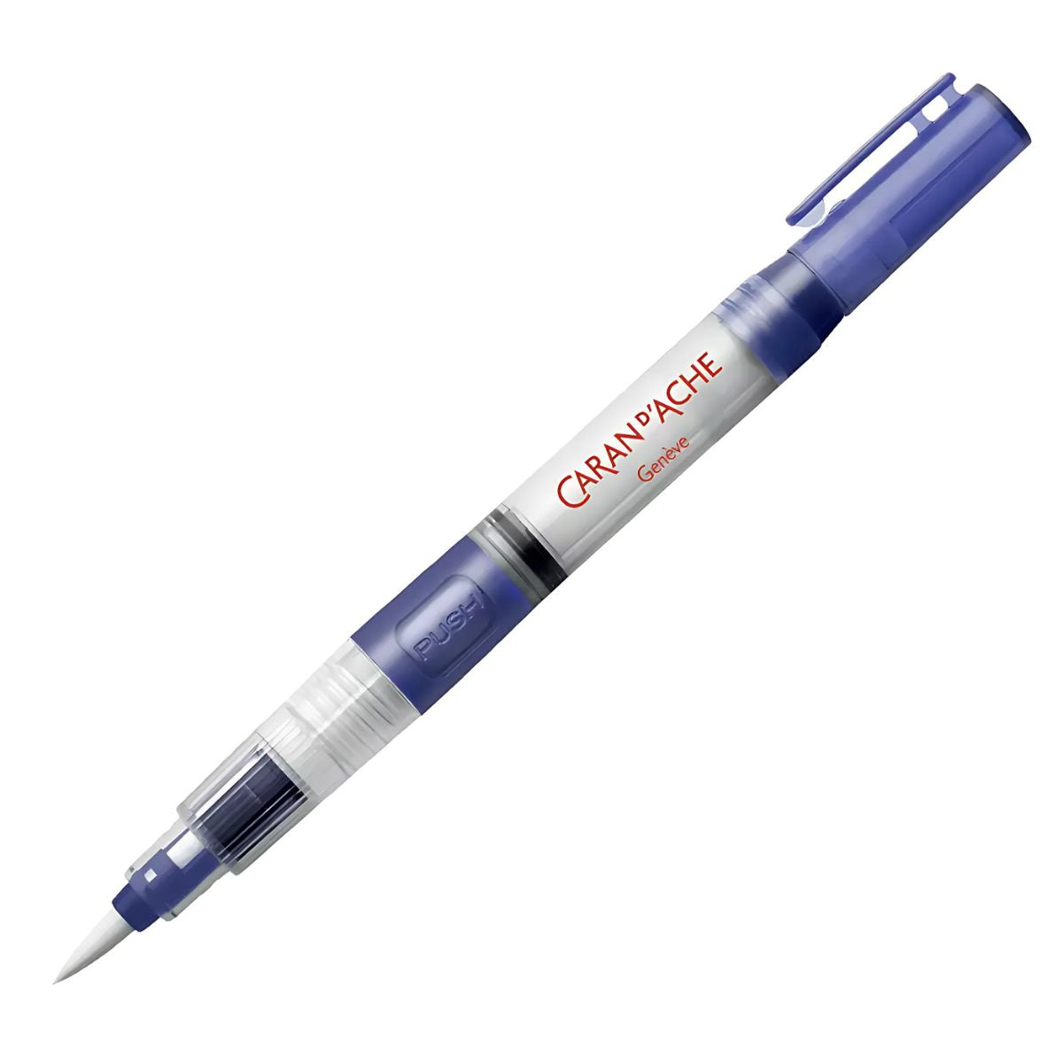 Pincel com Reservatório Caran D'ache Blush Aquarelavel Ponta Media