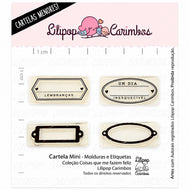 Kit Carimbos Data 2 para Artesanato e Scrapbook Planner - Lilipop