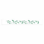 Stencil Folhas Ii 4x30cm para Pintura Decorativa e Artesanato 0193 - Opa