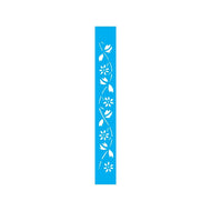 Stencil Opa 04x30cm - Flores Margaridas - 0194