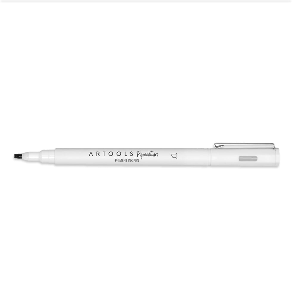 Caneta Nankin Pigmentum Chanfrado 3.0Mm Preto Artools 689135  