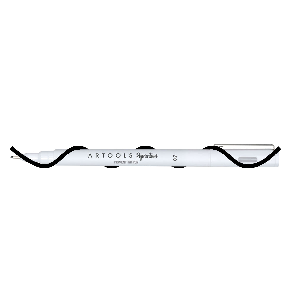 Caneta Nankin Pigmentum Ponta 0.7Mm Preto Artools 689098  