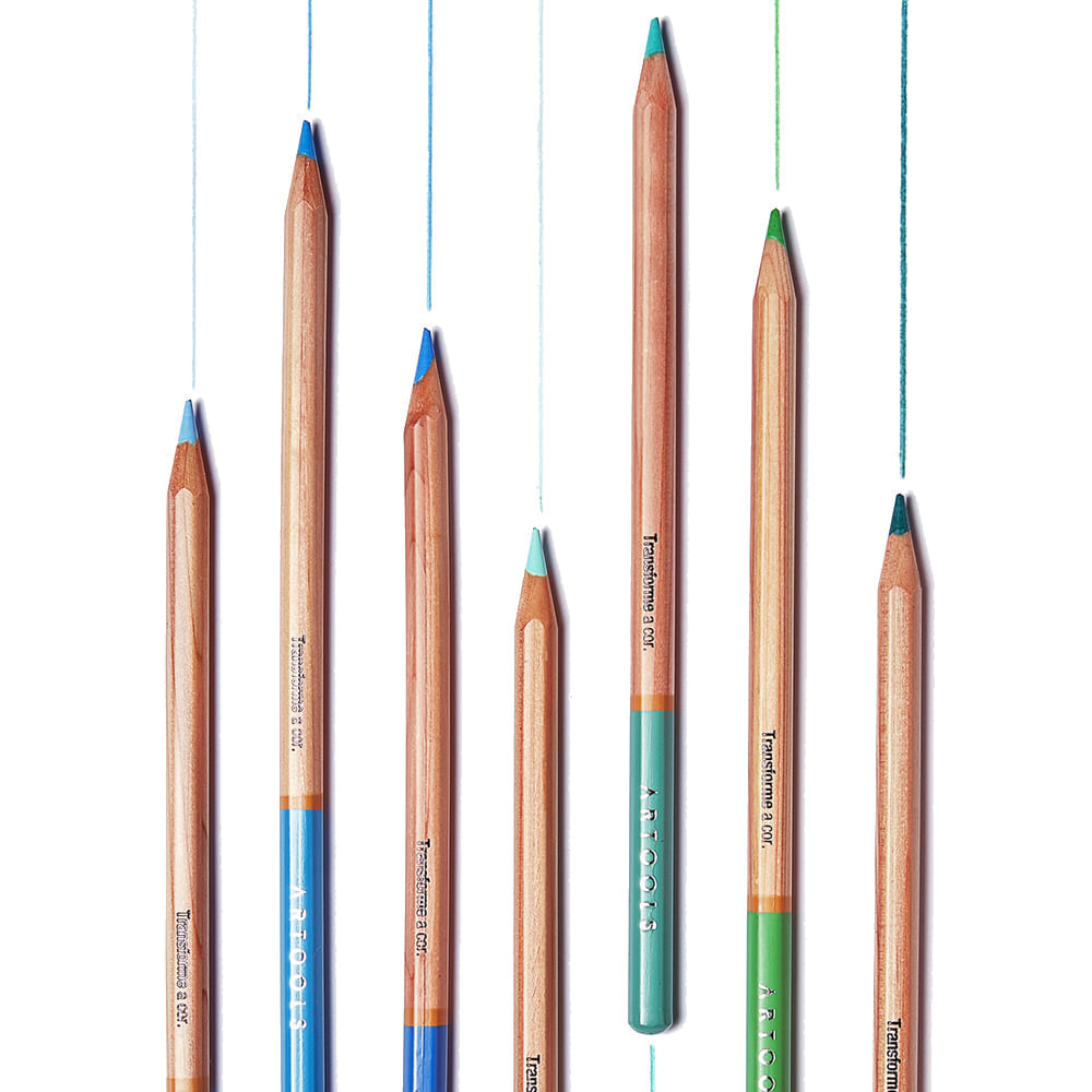 Estojo Lápis de Cor Aquarelável com 100 Cores Artools 688862  