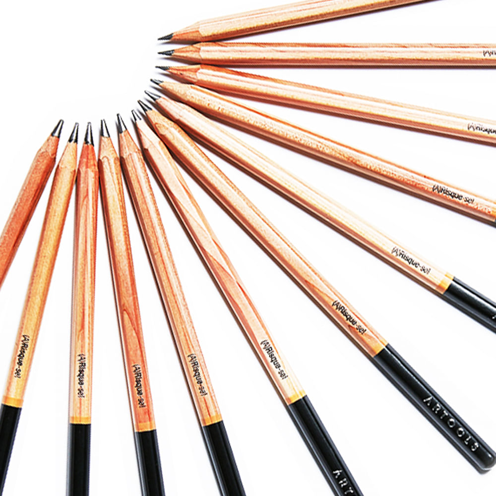 Lápis Grafite Graduado 2h Artools 688985  