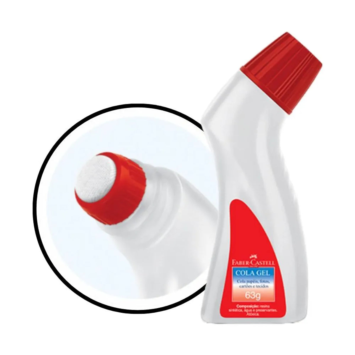 Cola Gel Frasco Ergonômico 63 G - Faber-castell Di/8165gel