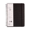 Planner Wire-o Semanal Cicero Clássica Preto 14x21cm 96 Folhas 