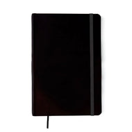 Caderneta Clássica Cicero Flex 14x21cm 160 Páginas Pautado Preto