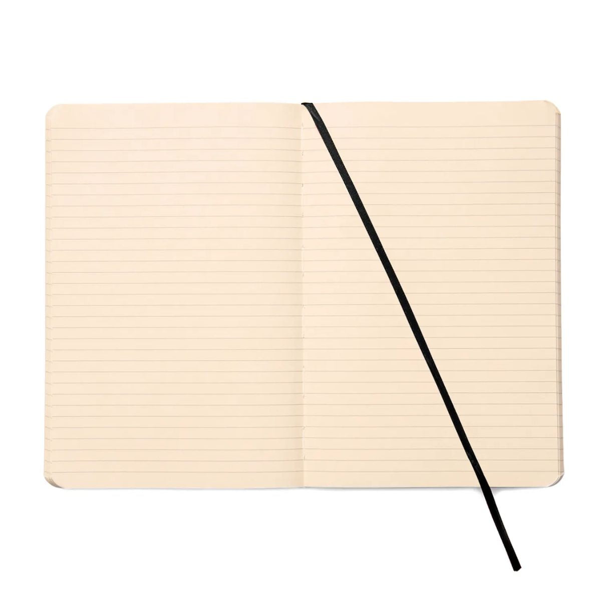 Caderneta Clássica Cicero Flex 14x21cm 160 Páginas Pautado Preto