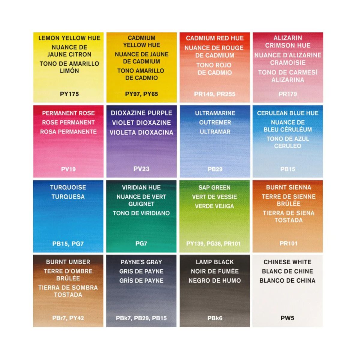 Estojo Tinta Aquarela Pastilha Cotman Winsor & Newton Deluxe com 20 Peças