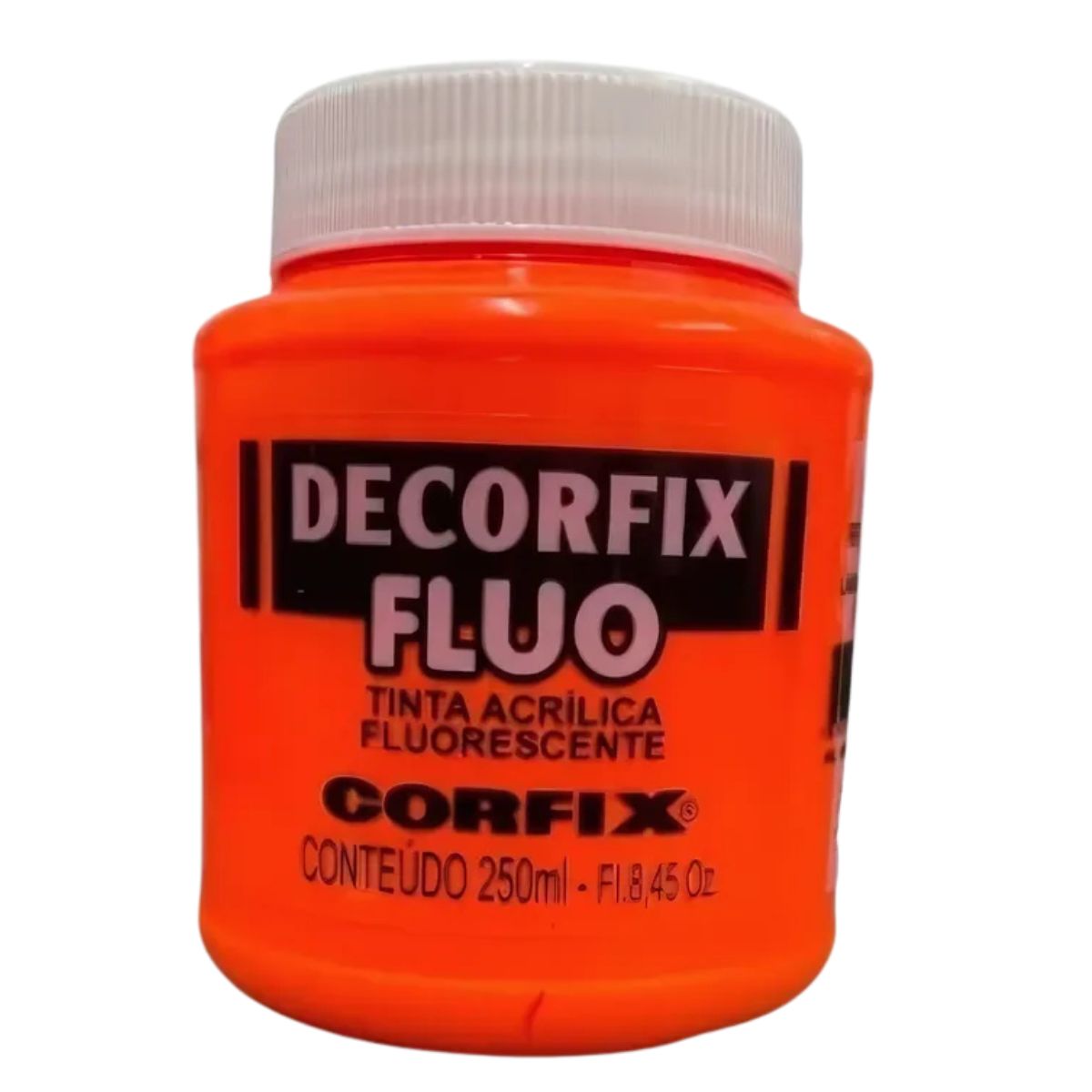 Tinta Acrílica Decorfix Corfix Fluorescente 250ml - 17777