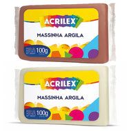 Massinha de Modelar Argila Acrilex 100gr