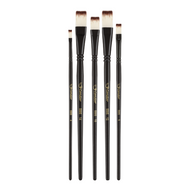 Kit Pincel Artístico Prático Condor 5500 com 5 Pincéis