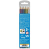 Estojo de Lapis de Cor Criatic com 6 Cores - Tons Metal - Cis