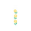 Stencil Opa 06x30cm - Flores Girassóis - 0806