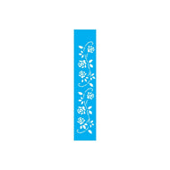 Stencil Opa 06x30cm - Ramo Roseira - 0922