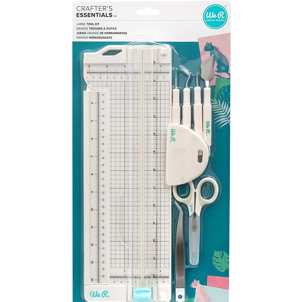 Kit de Ferramentas Large Tool 8 Peças 660407 - We R Memory Keepers