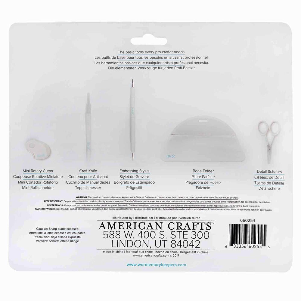 Kit de Ferramentas Manuais 660254 - We R Memory Keepers