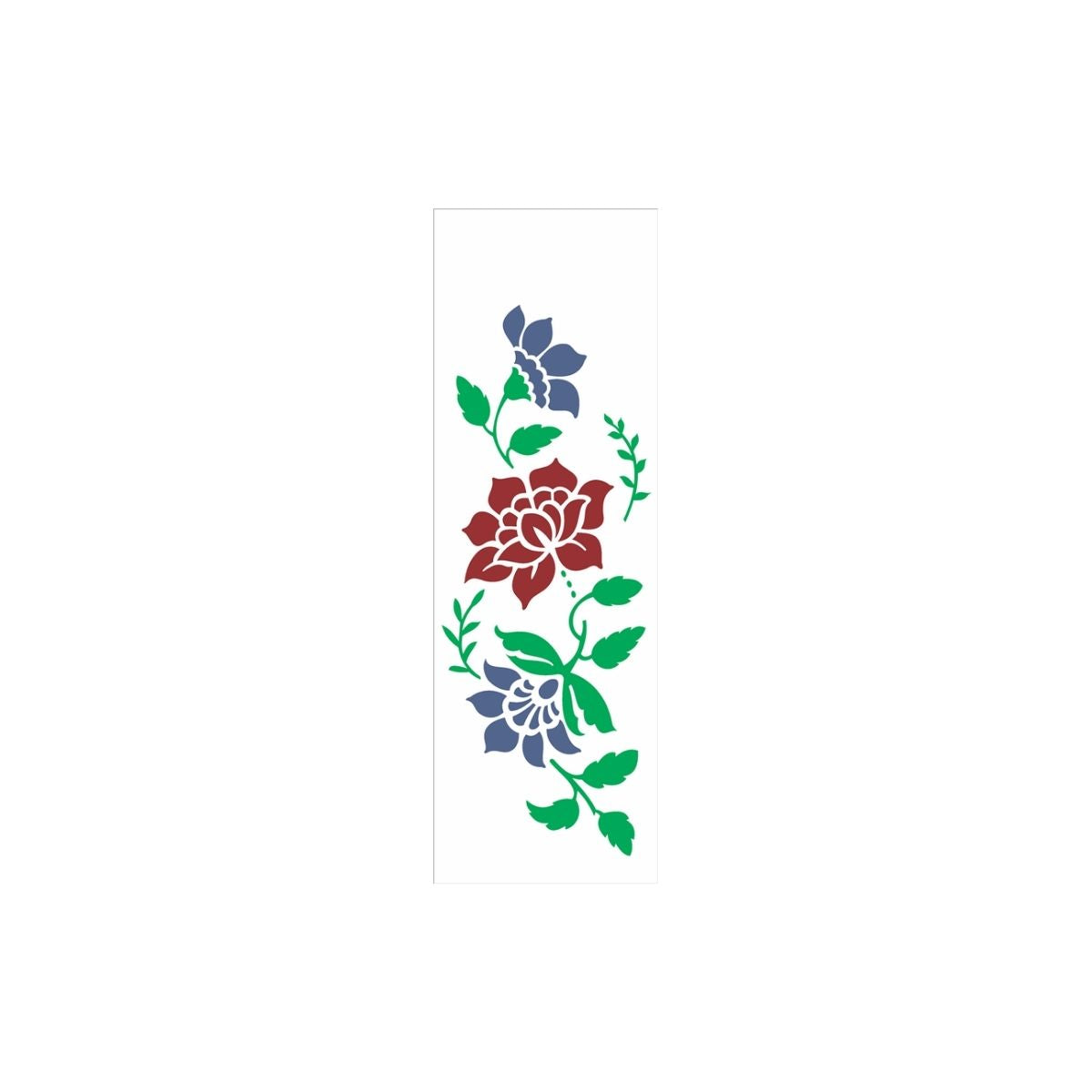 Stencil Opa 10x30cm - Flor Bauer Iii - 2331