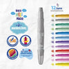 Giz Retrátil Mega Gel com 12 Cores - Tris