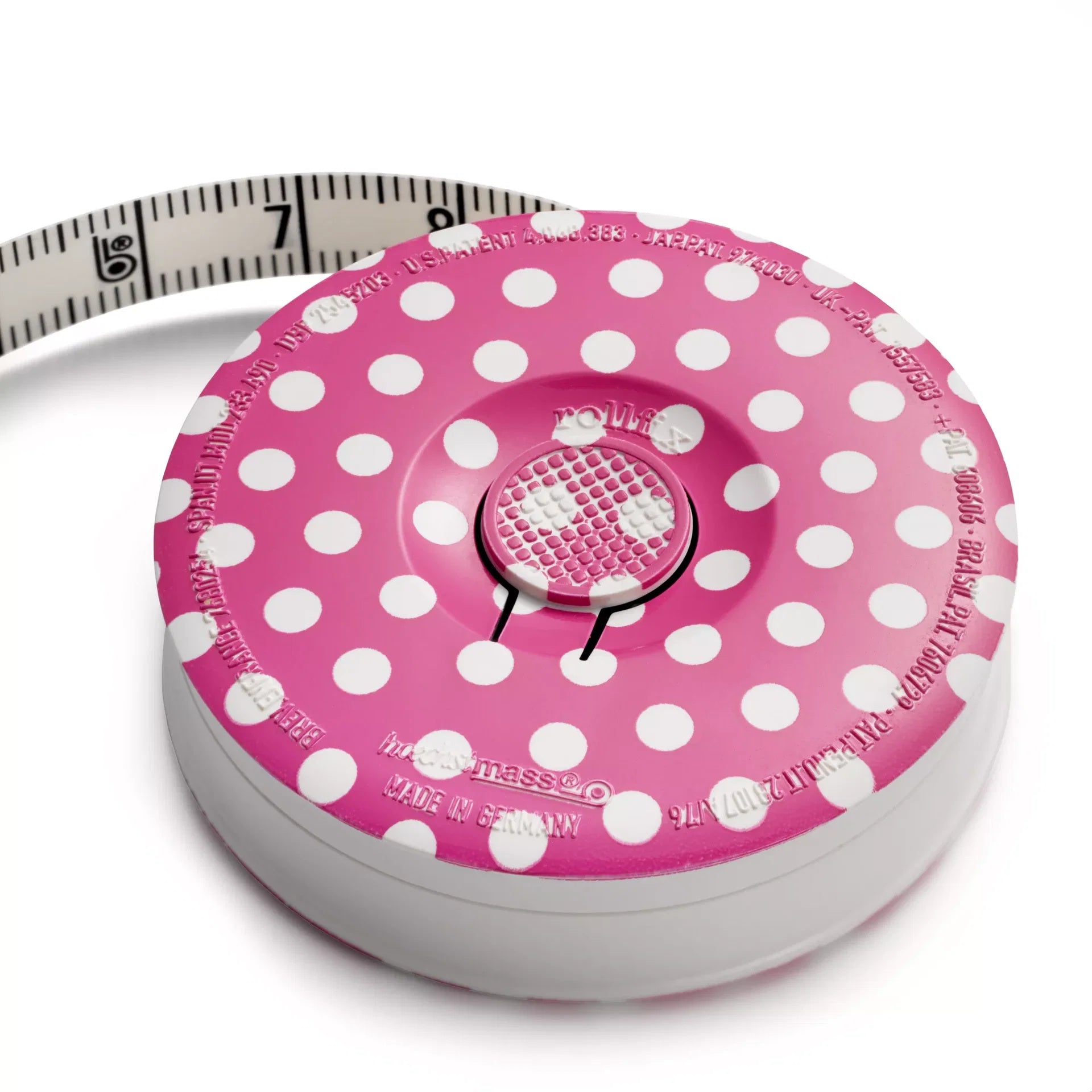 Fita Métrica Retrátil para Costura Prym Love 150cm Rosa - Prym