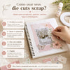 Die Cuts Apliques Recortados em Papel Momentos 15x29,5cm para Scrapbook e Scrapdecor Ldc-006 - Litoarte