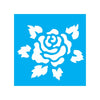 Stencil para Pintura Opa 14x14cm - 0999 Flor Rosa