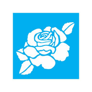 Stencil Opa 14x14cm - Flor Rosa Ii - 1000