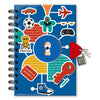 Caderno Diário com Chave Menino - Fina Ideia