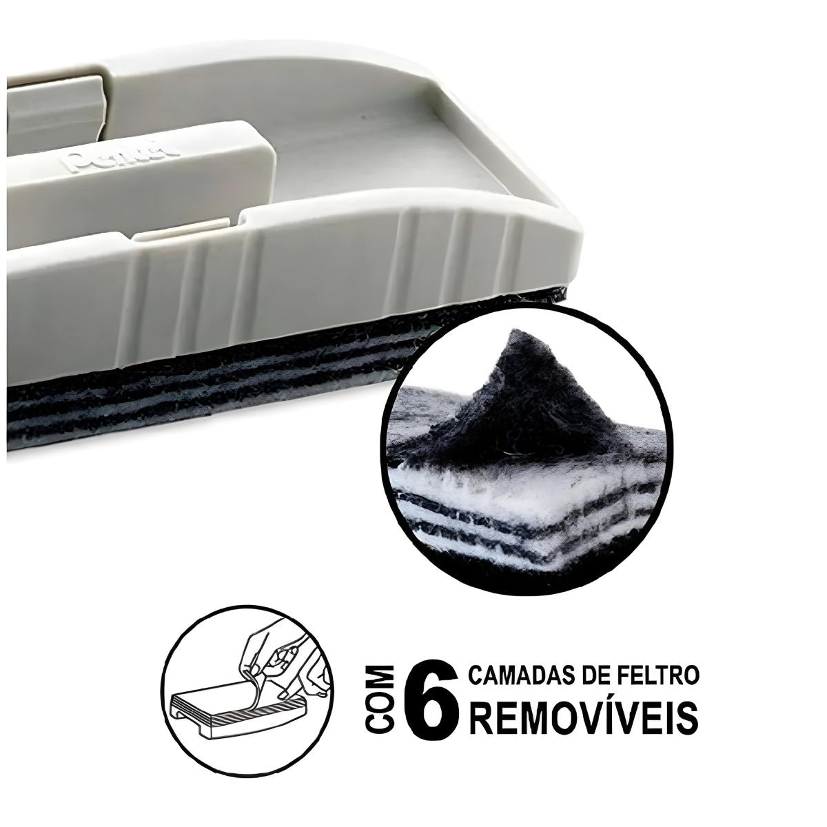 Apagador para Quadro Branco Pentel Unidade