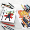 Estojo Caneta Pitt Artist Pen Manga Shonen 6 Unidades - Faber-castell 167157