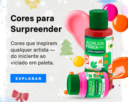 Natal - Vitrine 3 / Estojos + tintas + caderno