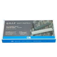 Giz Pastel Seco Graf C/12 Cinza 70.3000 - Cis