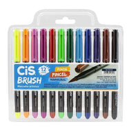Marcador Brush C/12 Cores 59.2100 - Cis