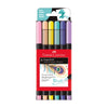 Canetinha Supersoft Brush Pastel com 6 Cores - Faber-castell 15.0706Tpsoft
