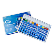 Estojo de Giz Pastel Oleoso com 12 Cores - Cis