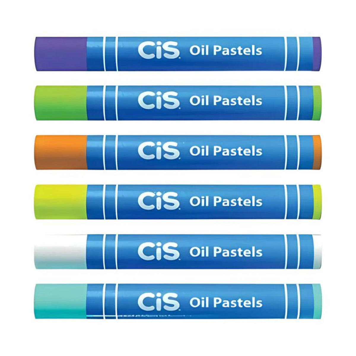 Estojo de Giz Pastel Oleoso com 12 Cores - Cis